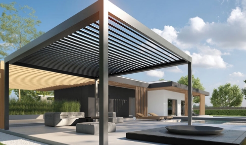 Pergola et store